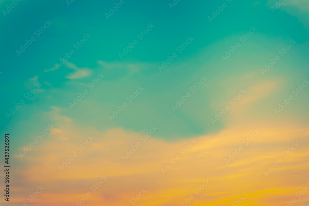  colorful blue and gold   sky  background
