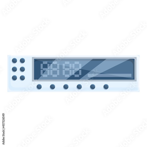 Taximeter traffic icon. Cartoon of Taximeter traffic vector icon for web design isolated on white background