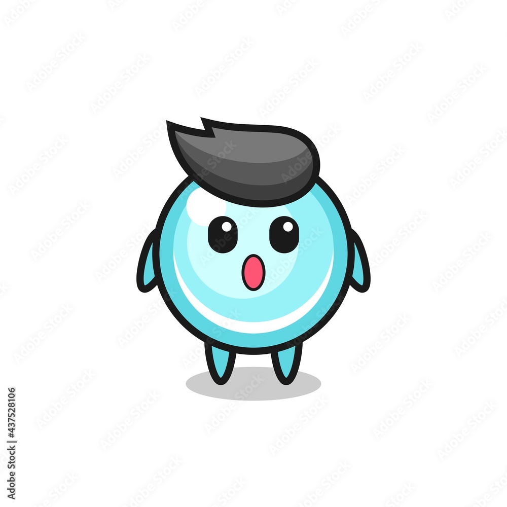 the amazed expression of the bubble cartoon the amazed expression of the bubble cartoon