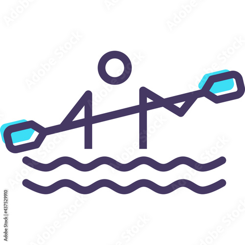Canoeing Icon