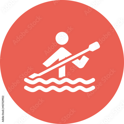 Canoeing Icon
