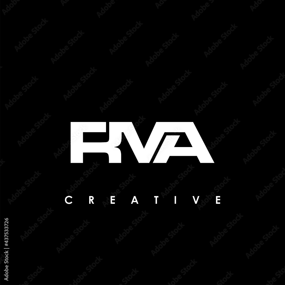 RMA Letter Initial Logo Design Template Vector Illustration