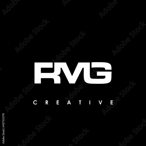 RMG Letter Initial Logo Design Template Vector Illustration