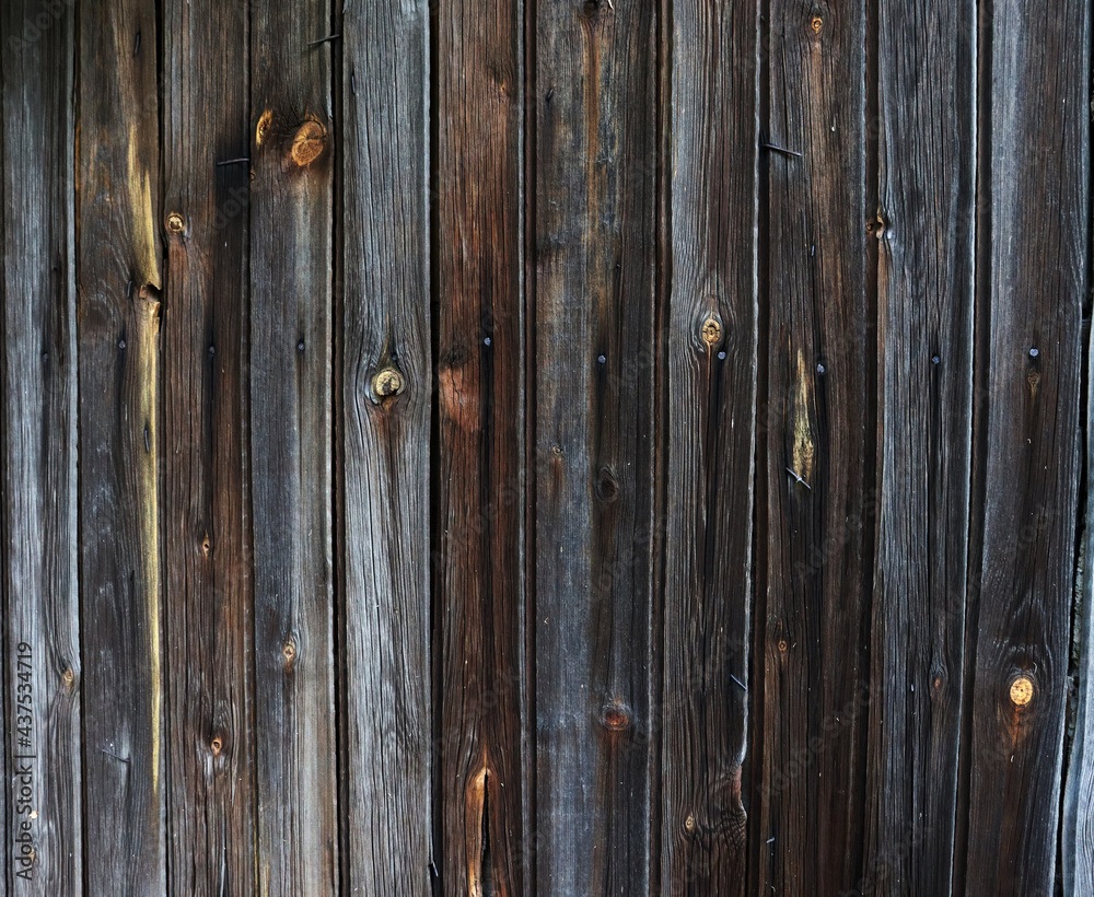 Naklejka premium Wooden gray texture surface background