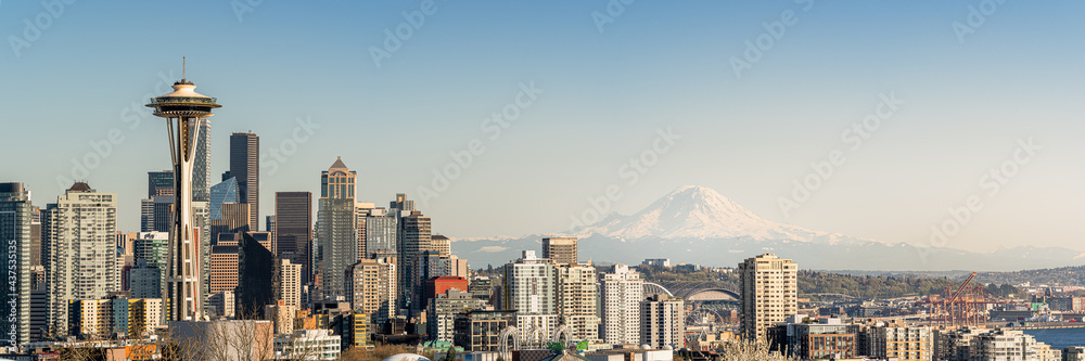 view of the city of Seattle 