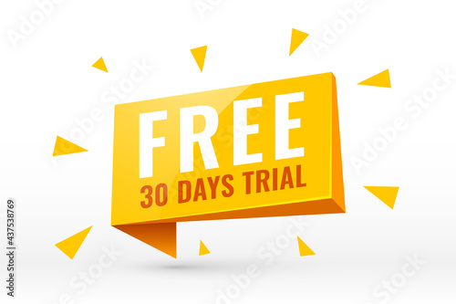 free 30 days trial background design