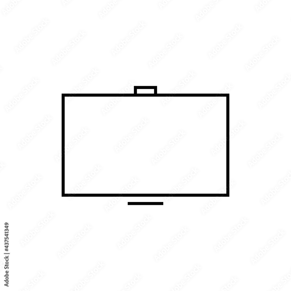 Monitor Icon Vector Monitor Icon Vector