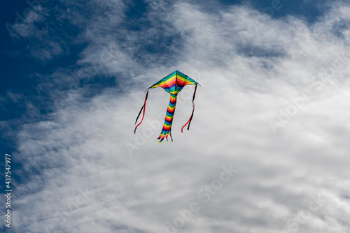 Colorful Kites flying over the sky