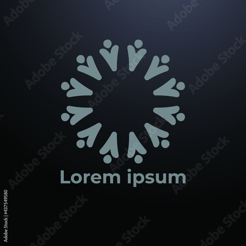 abstract luxury logo icon design template. monogram initials sign symbol. elegant jewelry frame icon logo design