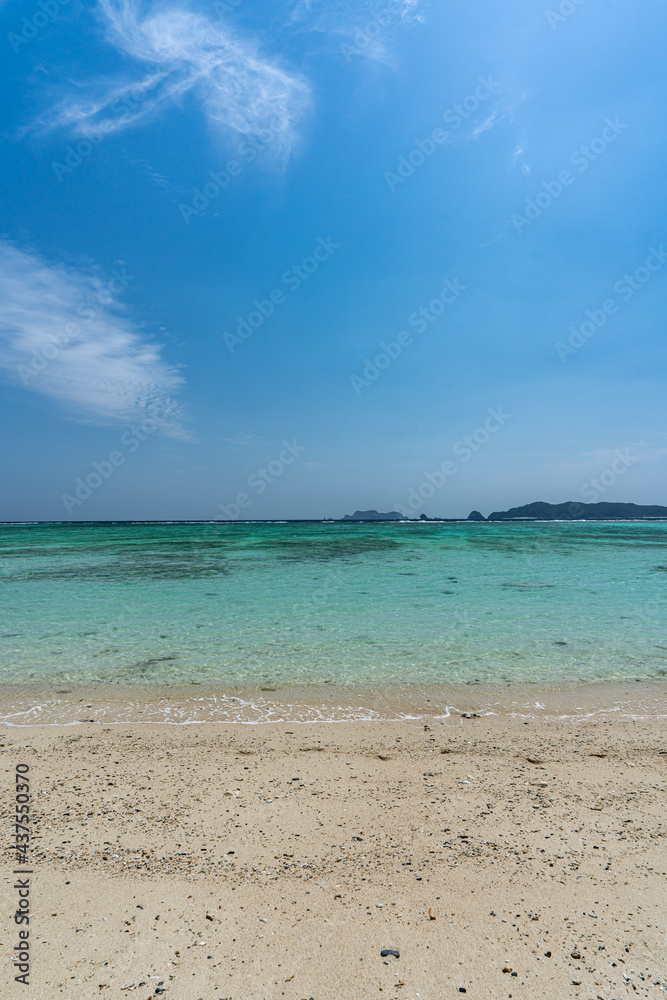 Obraz premium イノーの浜（座間味島）