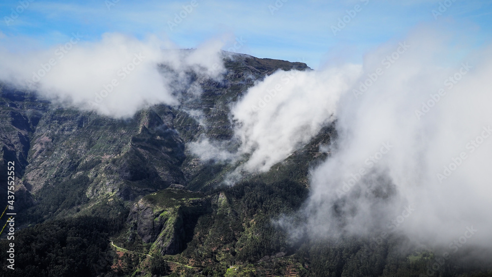 Madeira is a Portuguese island with magnificent nature and hiking trails.