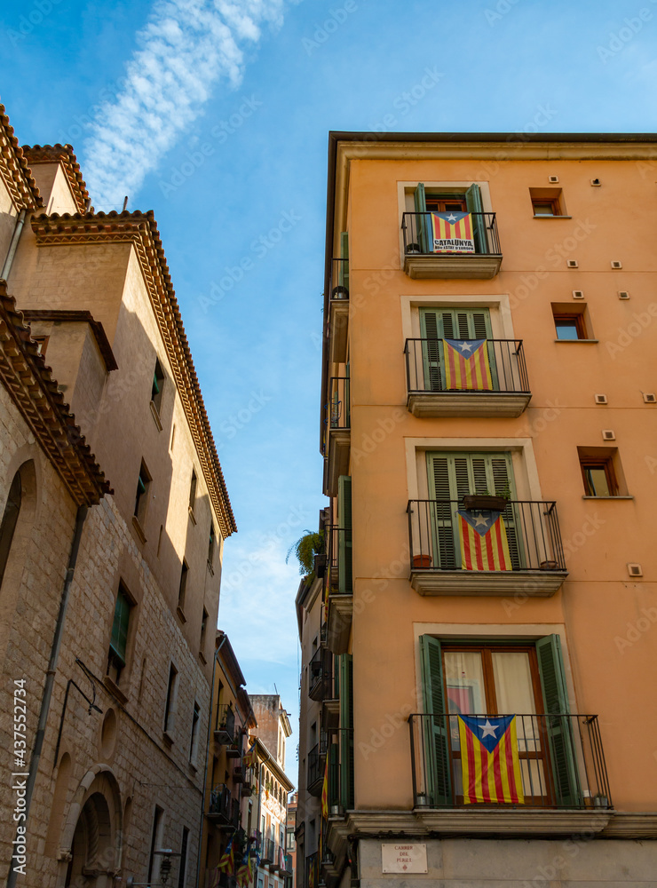 Obraz premium Catalonian Flags