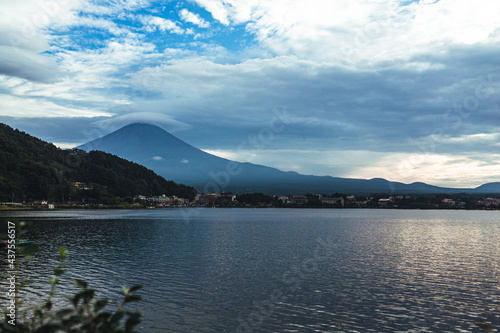 Lake near the mount Fuji