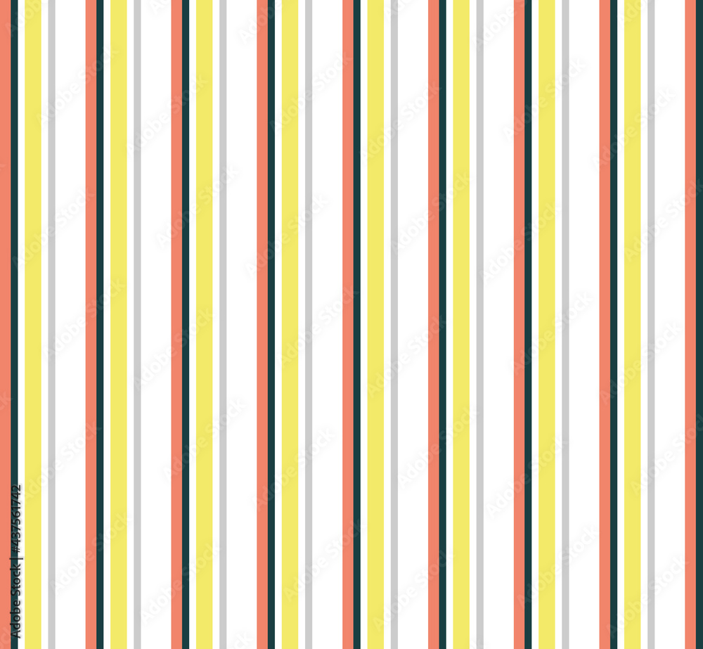 Fototapeta premium Striped abstract background with color stripes. Vector illustration.