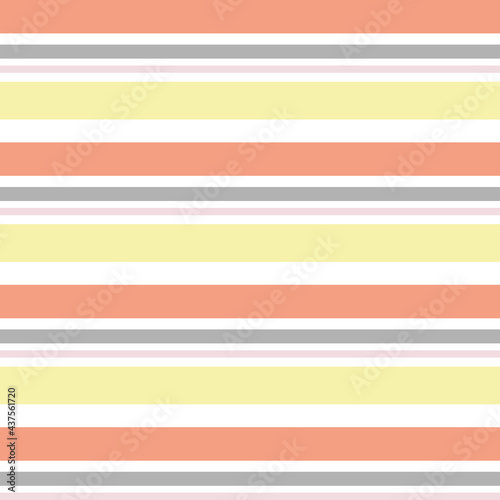 Horizontal colorful striped abstract background. Vector illustration.