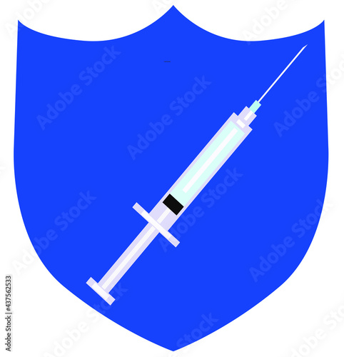 syringe with a needle