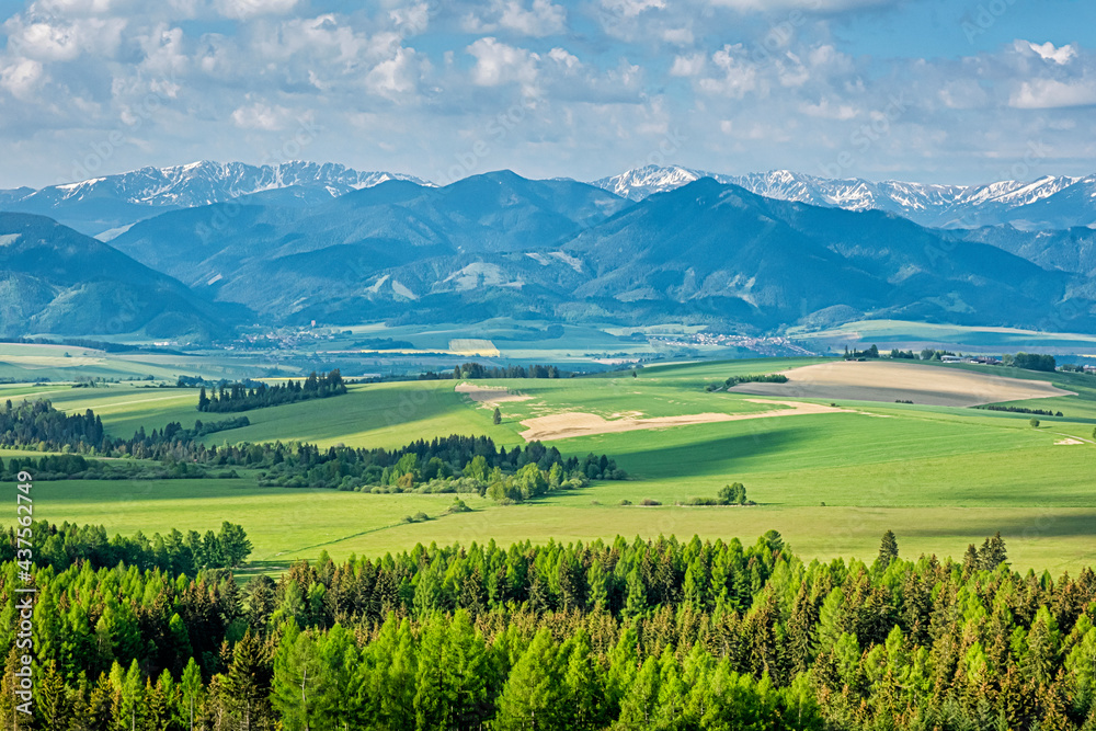 Low Tatras and Liptov basin, Slovakia