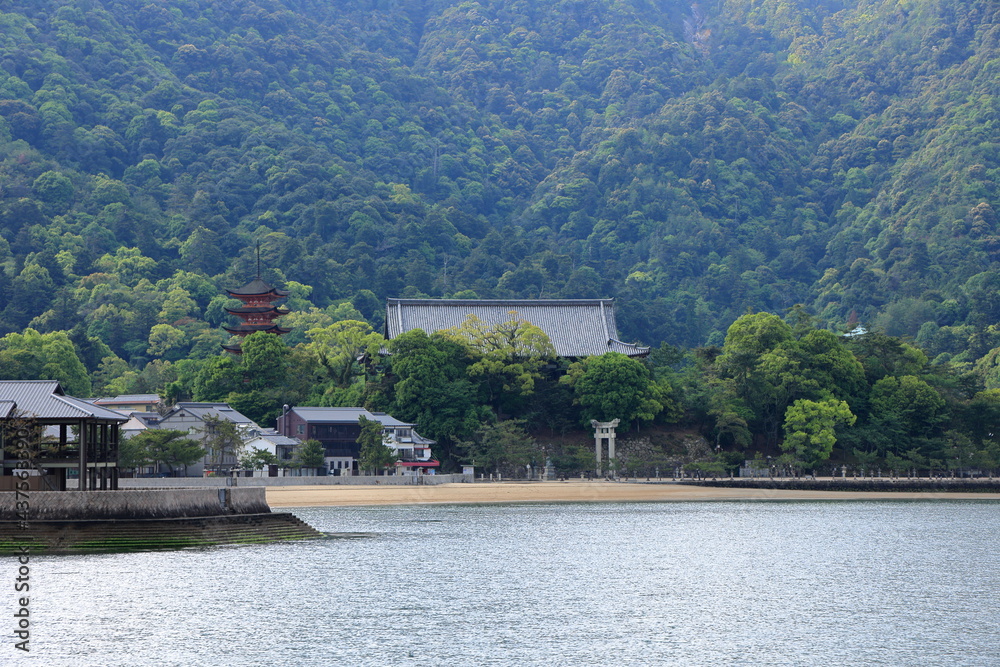 Fototapeta premium 宮島 広島 日本