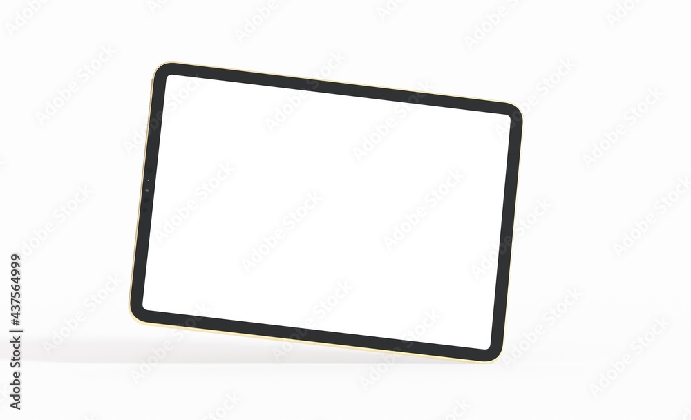 Tablet pc computer with blank screen 3d Tablet pc computer with blank screen 3d