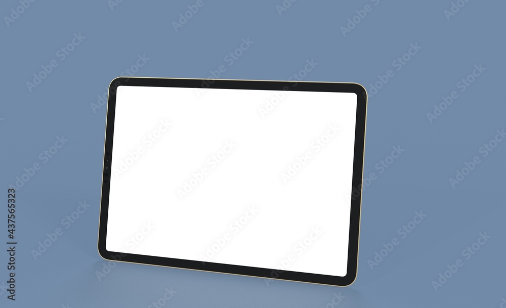tablet pc, isolated on 3d background tablet pc, isolated on 3d background