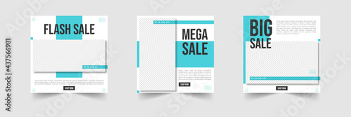 fashions sale instagram social media post template