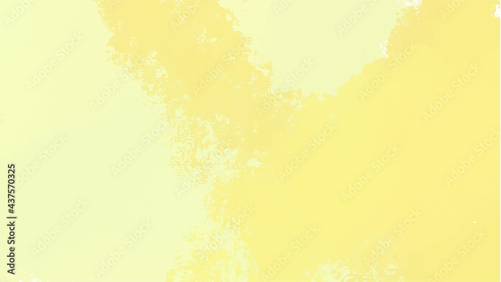 Fototapeta premium Yellow watercolor background for textures backgrounds and web banners design