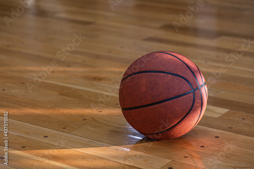 バスケットボール, ボール, スポーツ, ゆか