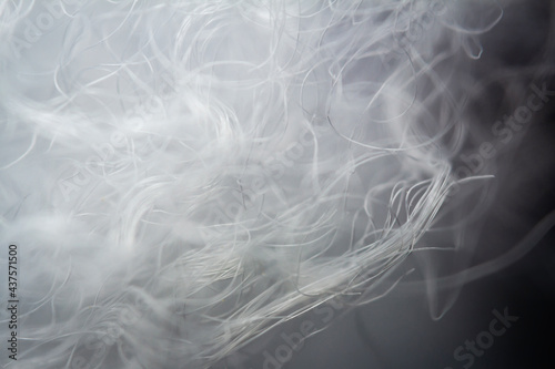 Extreme macro of polyester stable fiber