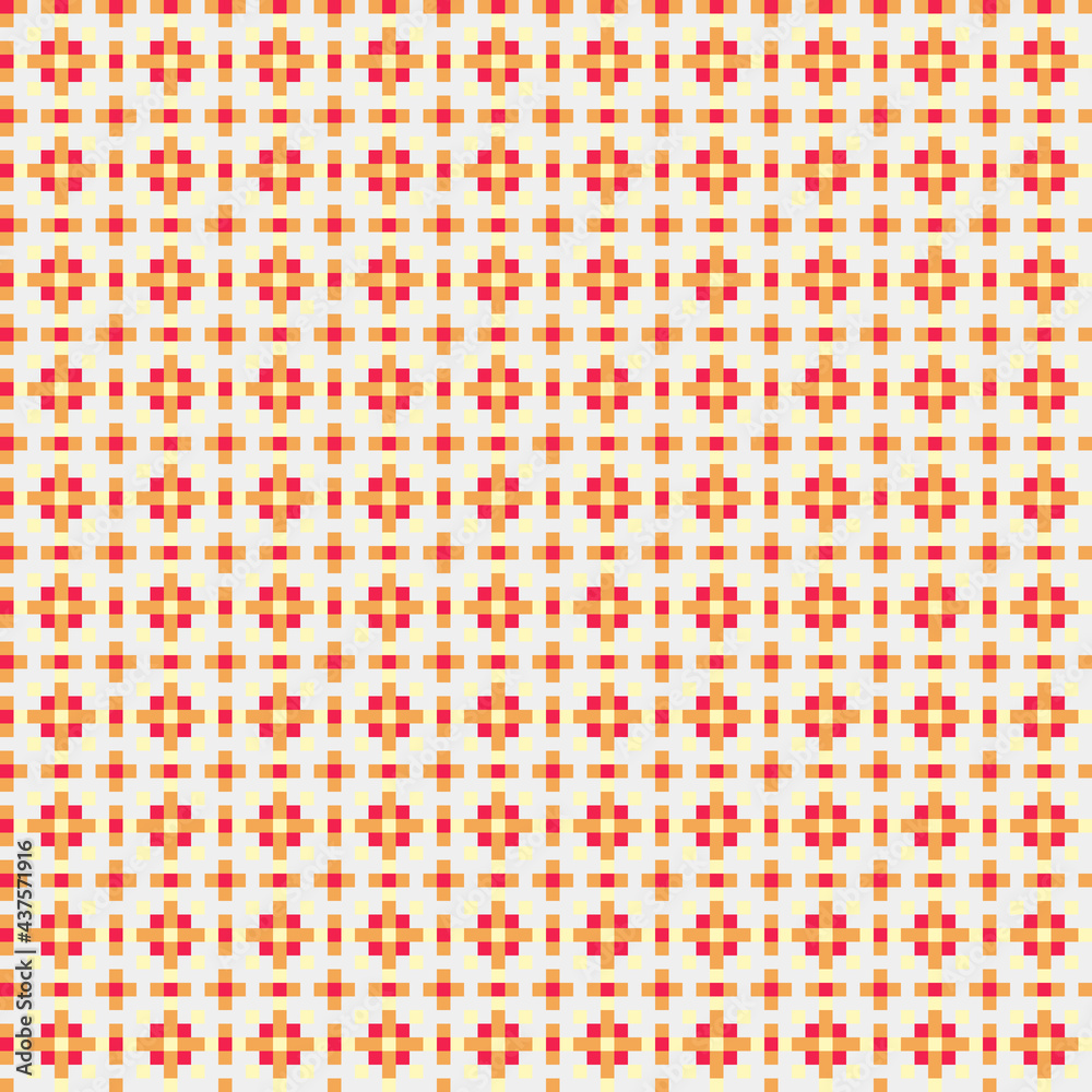 Abstract Cross Pattern generative computational art illustration Abstract Cross Pattern generative computational art illustration