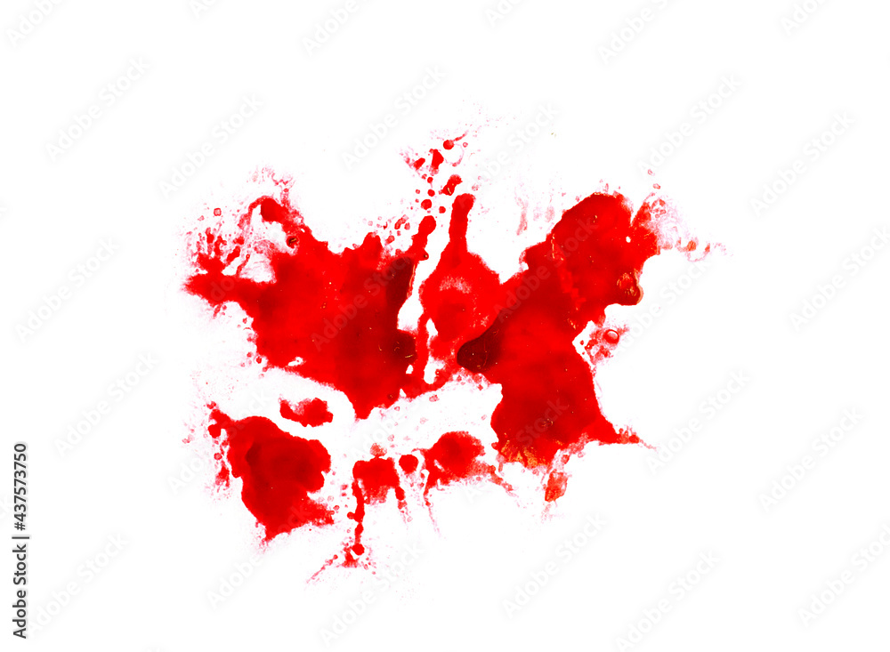 red Abstract colorful red oil ink on paper close-up background texture red Abstract colorful red oil ink on paper close-up background texture