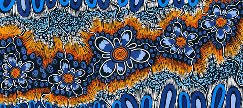 Aboriginal artwork for home decor
