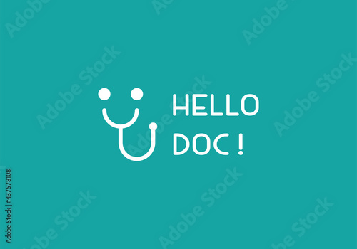 Doctor Logo Medical Icon vector
