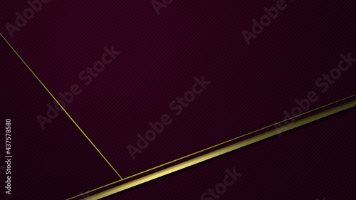 Background_Paper_Bordeaux paper with golden lineCa