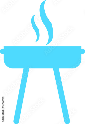 barbecue grill isolated