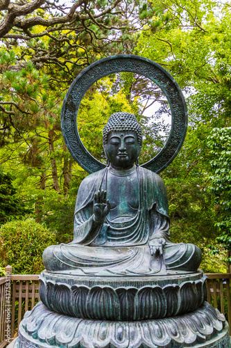 Photography The Buddha statue in Japanese Tea Garden (Golden Gate Park) in San Francisco