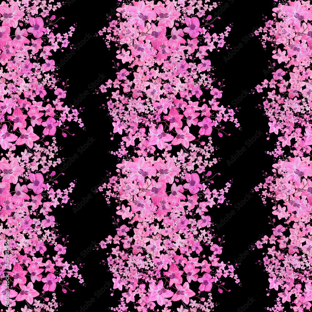 seamless pattern abstracts floral composition seamless pattern abstracts floral composition