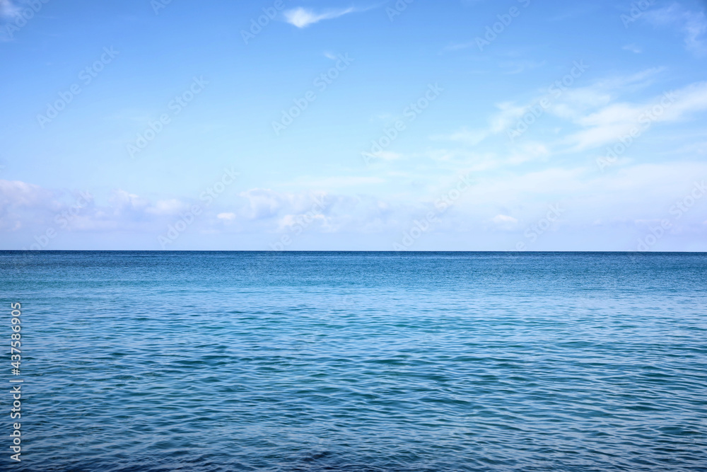 Beautiful view of sea on nice summer day Beautiful view of sea on nice summer day