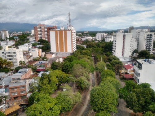 Aerial View La Toma Avenue in Neiva Huila