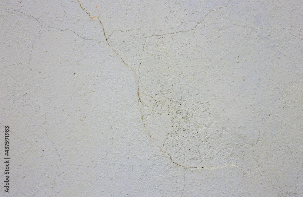 Obraz premium Old gray shabby concrete wall.