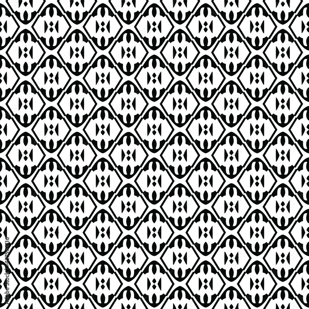 vector seamless pattern with triangular elements. abstract ornament for wallpapers and backgrounds. Black and white colors. vector seamless pattern with triangular elements. abstract ornament for wallpapers and backgrounds. Black and white colors.