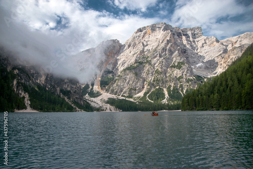 lake in the mountains