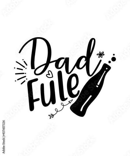 DAD FUL SVG TSHIRT DESIGN 