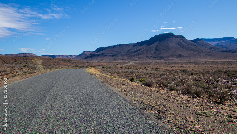Landscape scene from the Karoo National Park in South Africa