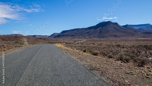 Landscape scene from the Karoo National Park in South Africa
