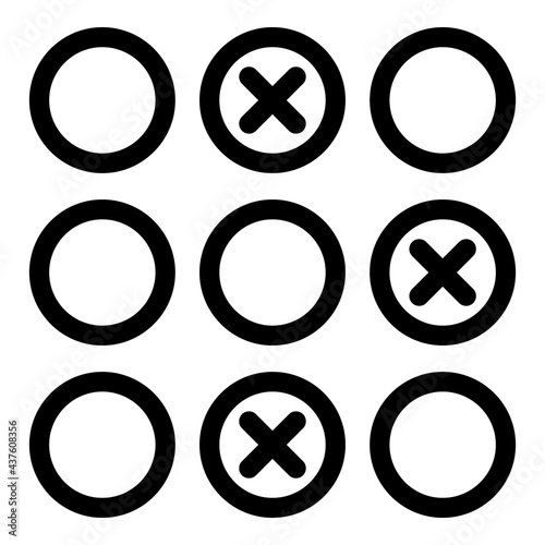 Blacklist code icon. Outline Blacklist code vector icon for web design isolated on white background