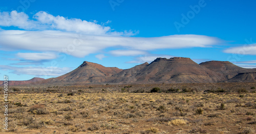 Landscape scene from the Karoo National Park in South Africa photo