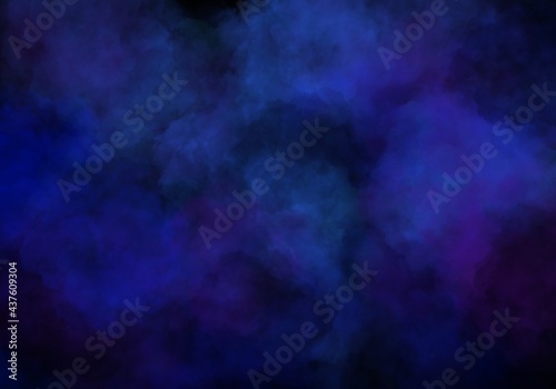Abstract background in the form of many-colored clouds and is suitable for use in projects of imagination, creativity and design.