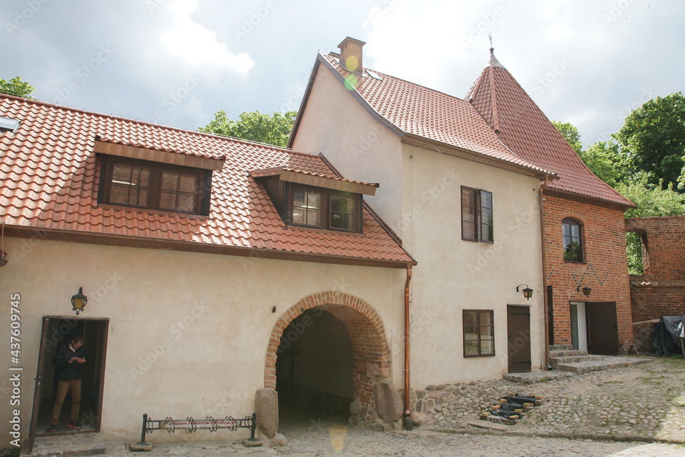 Nidzica - Zamek Prokuratorski. Polska - Mazury - Warmia. Nidzica - Zamek Prokuratorski. Polska - Mazury - Warmia.