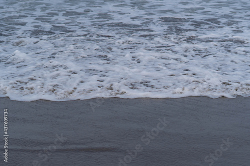 waves on the beach