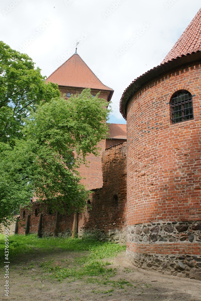 Nidzica - Zamek Prokuratorski. Polska - Mazury - Warmia. Nidzica - Zamek Prokuratorski. Polska - Mazury - Warmia.